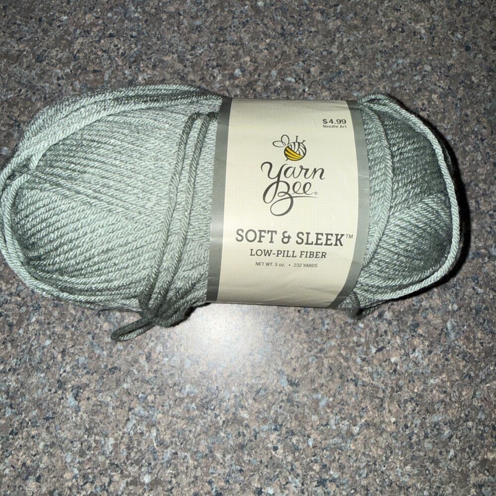Yarn Bee Soft & Sleek “Low-Pill Fiber”